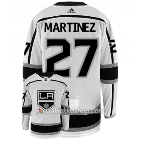 Miehille NHL Los Angeles Kings Pelipaita ALEC MARTINEZ 27 Adidas Valkoinen Authentic